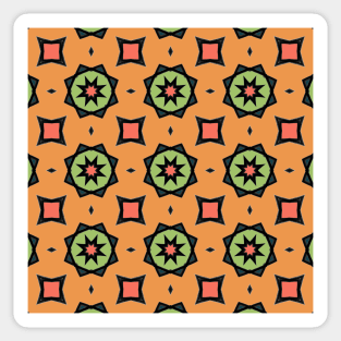 The Blotchy Geometric Halloween Collection Sticker